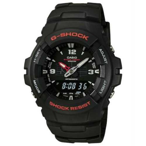 G-SHOCK Correa original para reloj Casio G-100-1B, G-101-1A, G-200-1E, G-2110-1V, G-2300-1V