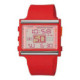Casio correa original color rojo para el reloj  LDF-10-4A