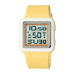 Casio correa original color amarillo para el reloj  LDF-20-9A
