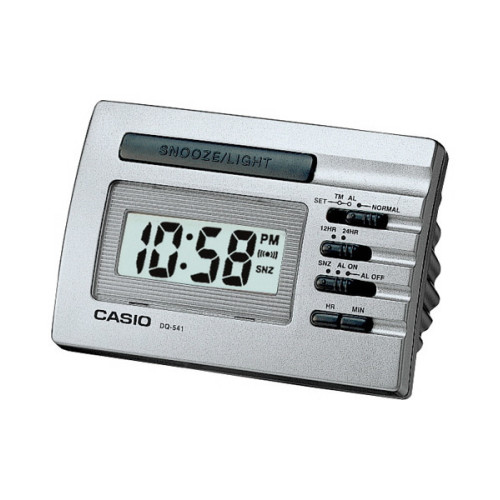 CASIO Despertador Digital barato plata DQ-541-8R