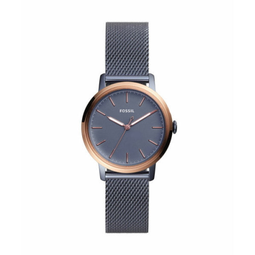 Reloj elegante con cadena milanesa para mujer de FOSSIL ES4312