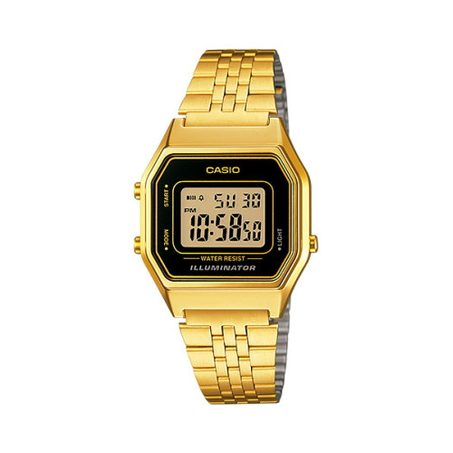 Reloj retro vintage de moda para chica color dorado CASIO LA680WEGA-1ER