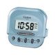 Despertador pequeño Digital para Viaje cuadrado color azul CASIO PQ-30-2D