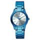 Reloj de moda color azul metalizado para mujer de Q&Q fabricado por Citizen QZ29J421Y