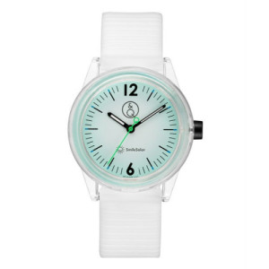 Reloj SmileSolar color Blanco para chicos y chicas sumergible  RP18J008Y