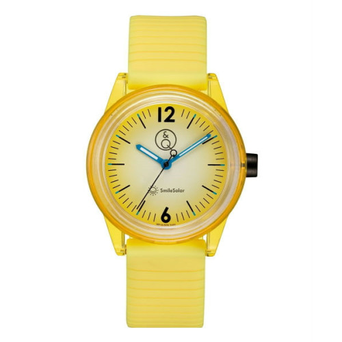 Reloj SmileSolar color Amarillo para chicos y chicas sumergible RP18J009Y