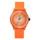 Reloj SmileSolar color Naranja para chicos y chicas sumergible RP18J011Y