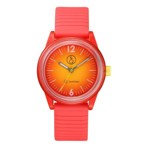 Reloj SmileSolar color Rojo para chicos y chicas sumergible RP18J013Y