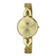 Reloj Sumergible dorado de diseño para Mujer de Q&Q by Citizen S297J010Y