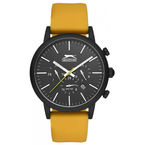 Reloj deportivo con correa amarilla para hombre Slazenger SL.09.6167.2.05