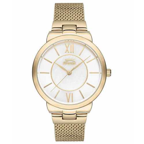 Reloj de moda color oro para mujer SLAZENGER SL.09.6171.3.04