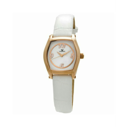 Reloj señora correa blanca y caja rosa de VICEROY 46472-05