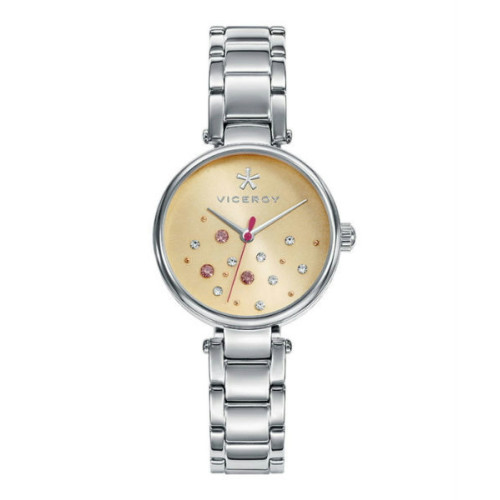 Original Reloj para mujer con esfera incrustada de cristales de Swarovski by VICEROY 471116-99