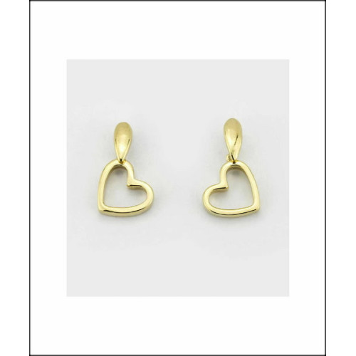 Pendientes Plata dorado Enamorados de Larré