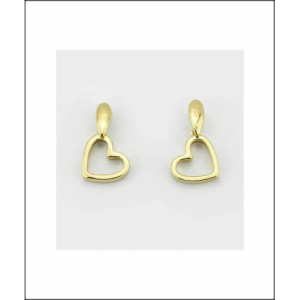 Pendientes Plata dorado Enamorados de Larré