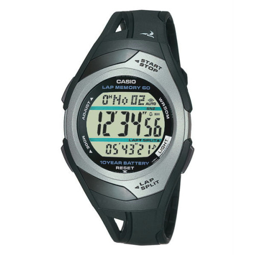 Casio correa original color negro para el reloj  STR-300C-1V
