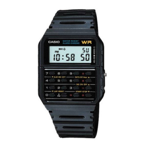 Casio Correa original color negro para reloj W-720, FT100W-1V,  CA-53W-1Z, CA-61W-1U