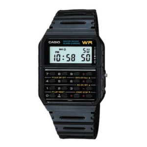 Casio Correa original color negro para reloj W-720, FT100W-1V,  CA-53W-1Z, CA-61W-1U
