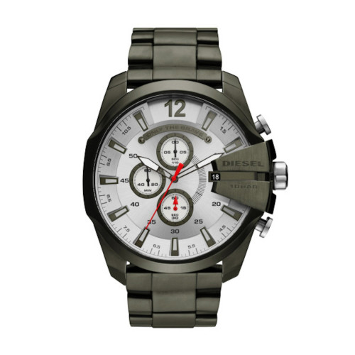 DIESEL reloj grande verde sumergible colección Mega Chief para hombre DZ4478