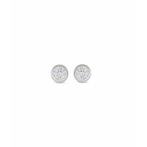 Pendientes IMRAK Plata Chatón 7 mm LUXENTER