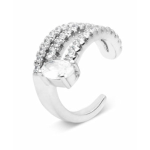 Earcuff ARSEPH Plata Circonitas LUXENTER