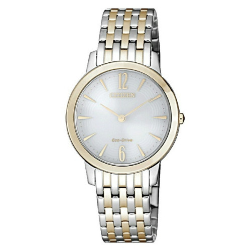 Citizen Reloj para Señora tono bicolor Eco-drive sumrgible EX1496-82A