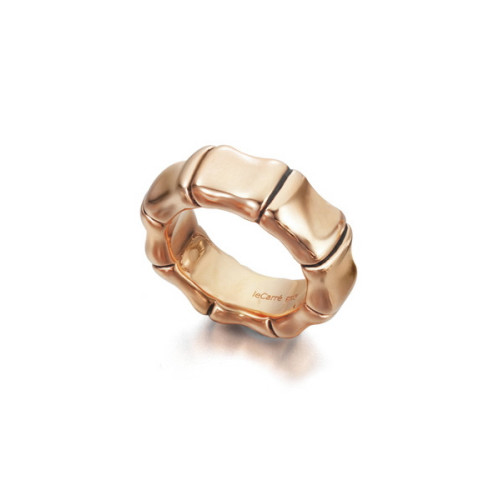 Anillo Bambú plata oro rosa LeCarré