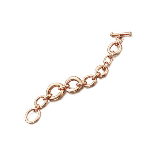 LeCarré pulsera plata chapada oro rosa