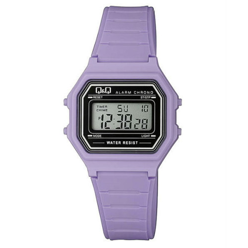 Reloj retro color lila Q&Q M173J015Y