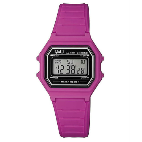 Reloj retro color fucsia Q&Q M173J017Y