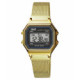 Reloj retro dorado malla  Q&Q M173J027Y