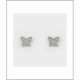 Pendientes Plata Mariposa Circonitas LARRÉ PLATA