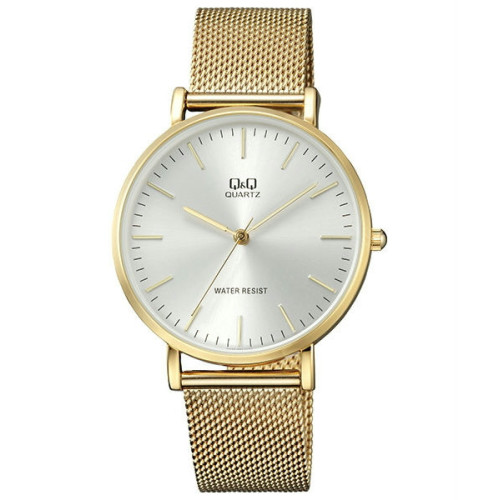 Reloj de moda unisex dorado Q&Q QA20J001Y