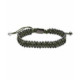 Pulsera Hombre Metal CIANETH Cordón Verde LUXENTER