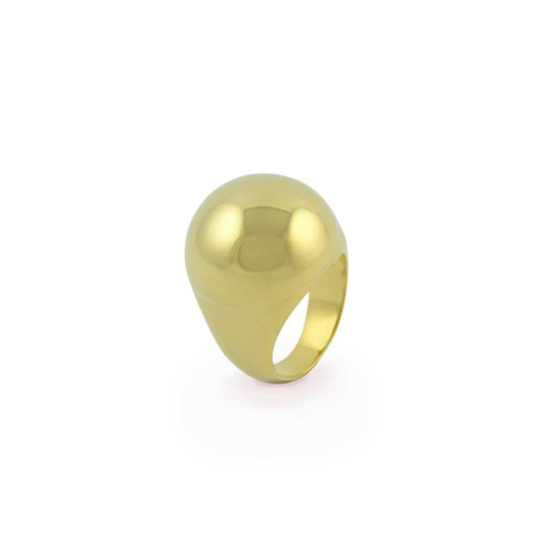 Anillo Metal Dorado Phaseolus  LUXENTER