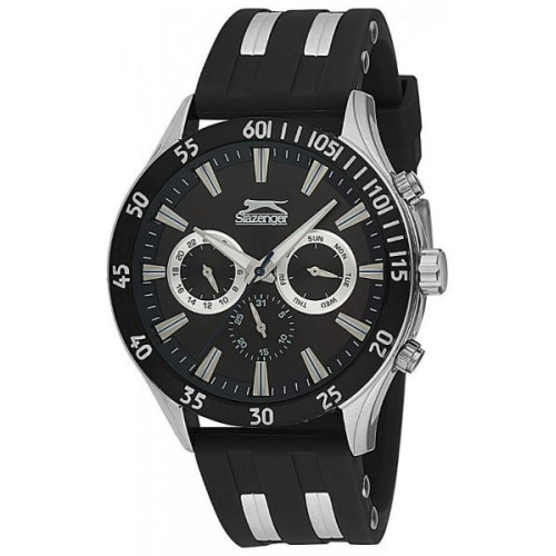 Reloj deportivo para hombre Slazenger multifuncion con correa de caucho SL.09.6076.2.01