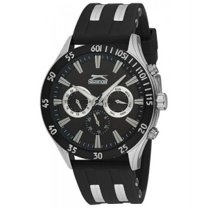 Reloj deportivo para hombre Slazenger multifuncion con correa de caucho SL.09.6076.2.01