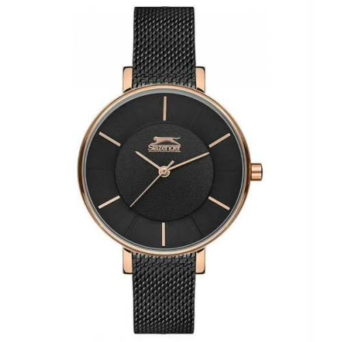 Reloj de moda color negro y oro rosa  para mujer SLAZENGER SL.09.6147.3.02