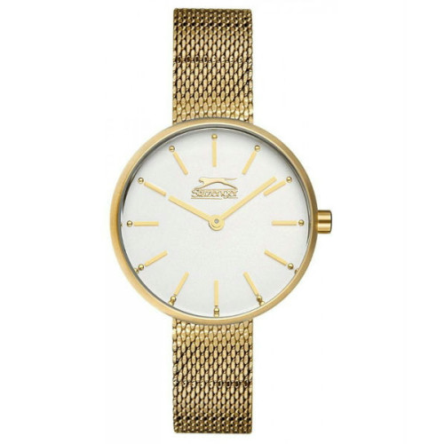 Reloj con cadena malla color dorado para mujer SLAZENGER SL.09.6168.3.01