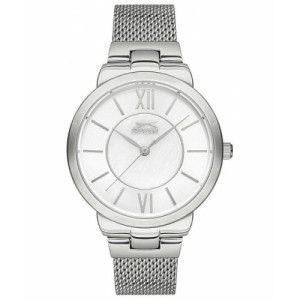 Reloj de moda color plata para mujer SLAZENGER SL.09.6171.3.03