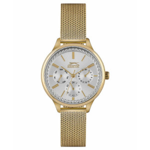 Reloj de moda con dia y fecha para mujer Slazenger SL.09.6233.4.02