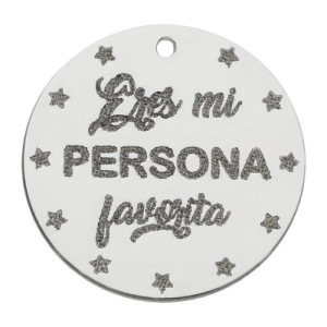 Abalorio plata Persona