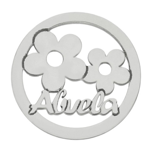 Abalorio plata Abuela Flores