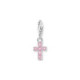 Abalorio Charm Thomas Sabo Cruz Rosa