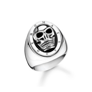 Anillo sello calavera hombre Thomas Sabo TR2213-698-11