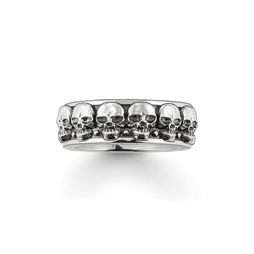 Anillo plata calaveras Thomas Sabo TR1878-001-12