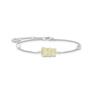 Pulsera Thomas Sabo x Haribo osito blanco.