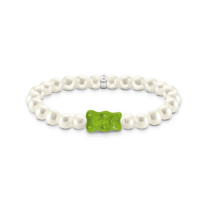 Pulsera perlas Thomas Sabo x Haribo osito verde.