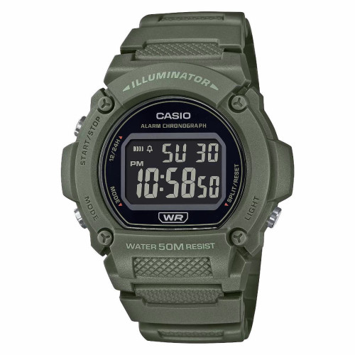 Reloj digital para hombre CASIO W-219HC-3BV