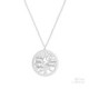 Collar Árbol de la Vida con Cinco Nombres Personalizados en Plata de Ley 925 Collar Árbol de la Vida con Cinco Nombres Personalizados en Plata de Ley 925